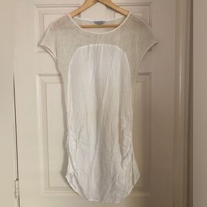 Naked Zebra Women’s White Mini Dress Size Medium